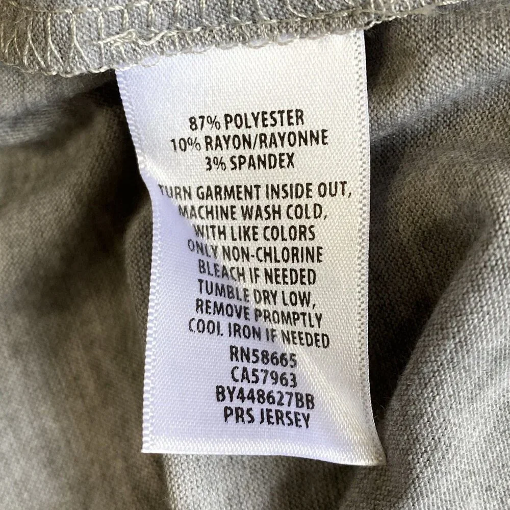 Vote grey shirt earth youth size Small 7/8